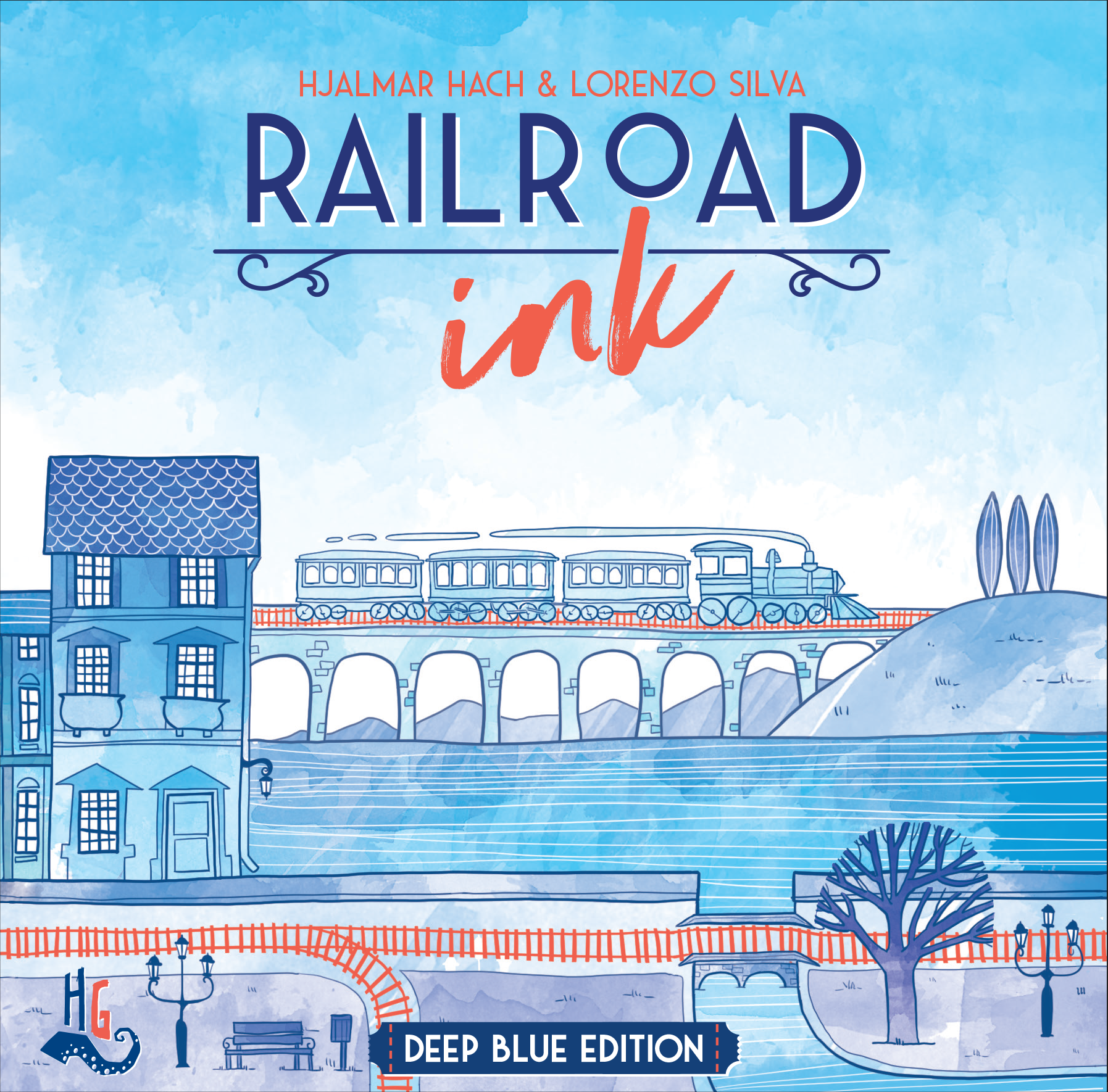 Railroad Ink : Bleu