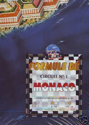 Formule dé : Monaco / Zandvoort N°1 (circuit 1 & 2)